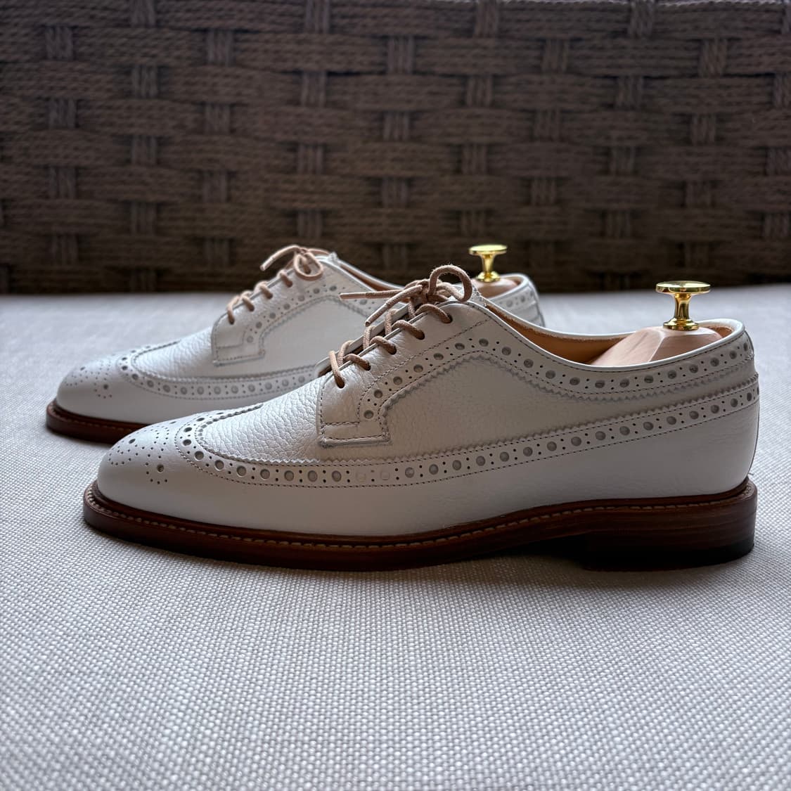 [UK7] Berwick 4794 화이트 그레인 브로그 윙팁 상품이미지3