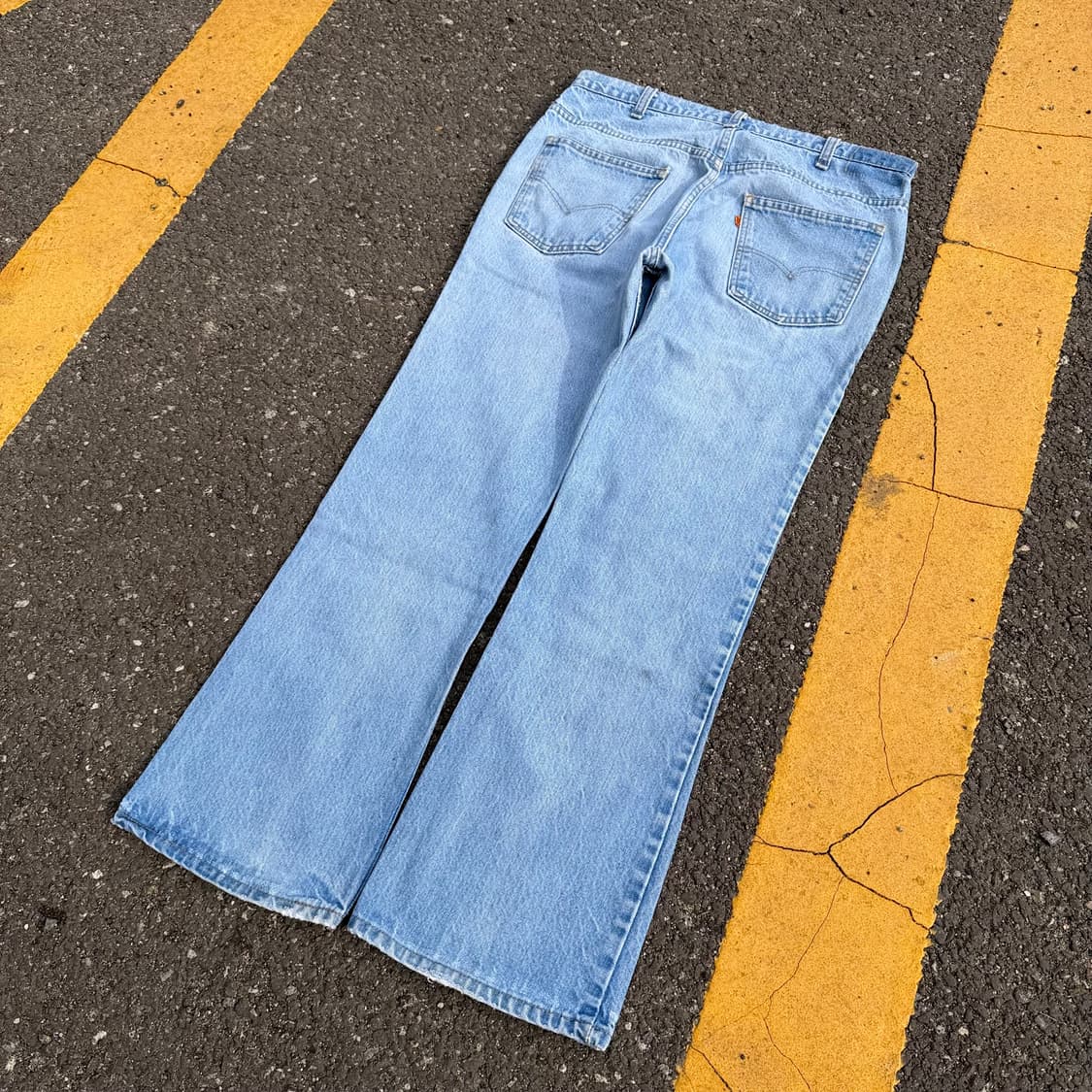 80s 빈티지 리바이스 517 부츠컷 오렌지탭 상품이미지8