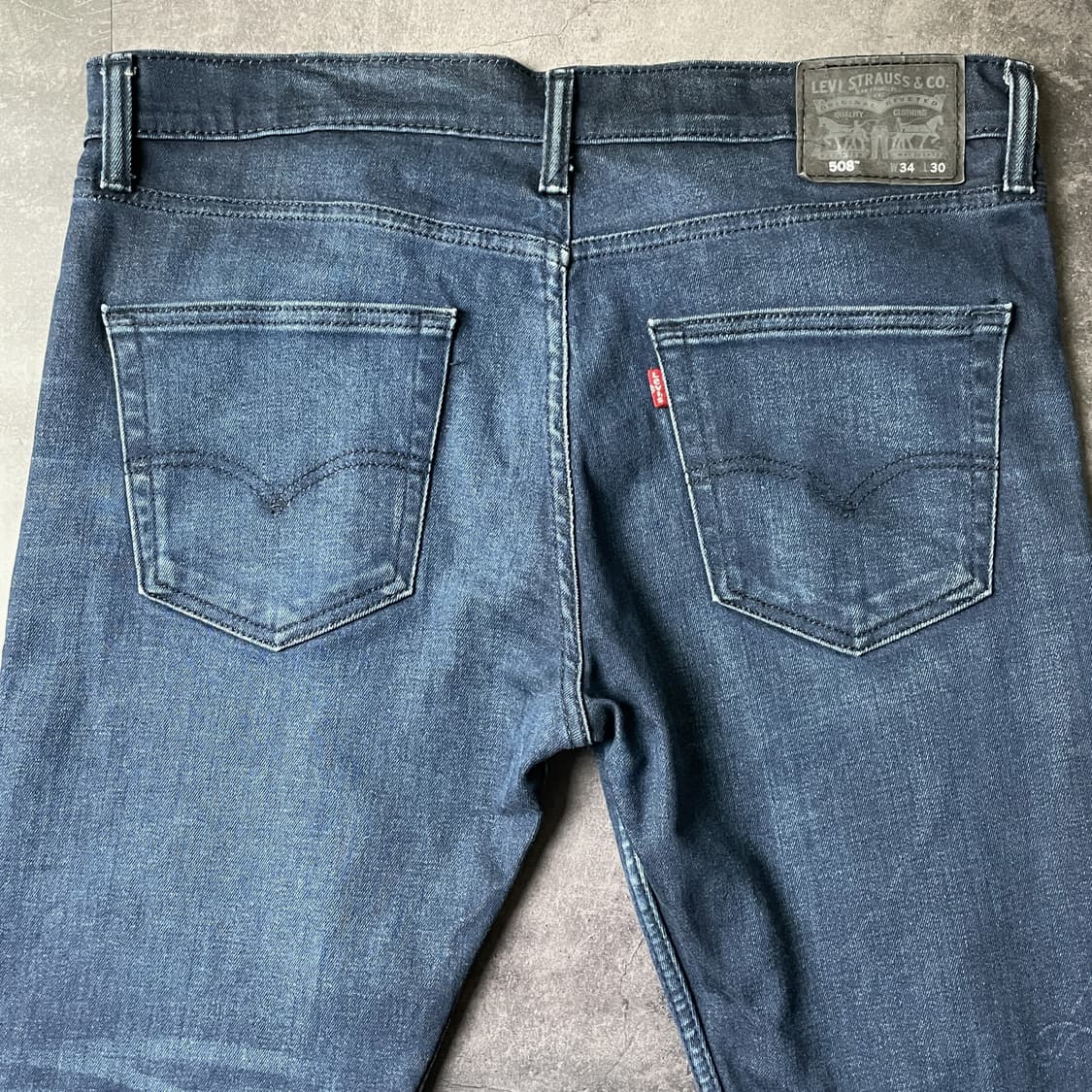 LEVI'S 리바이스508 레귤러 테이퍼드핏 데님 코튼팬츠 A00382 상품이미지6