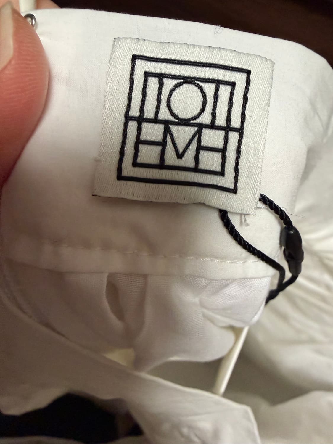 토템 A라인 화이트 롱스커트 상품이미지9