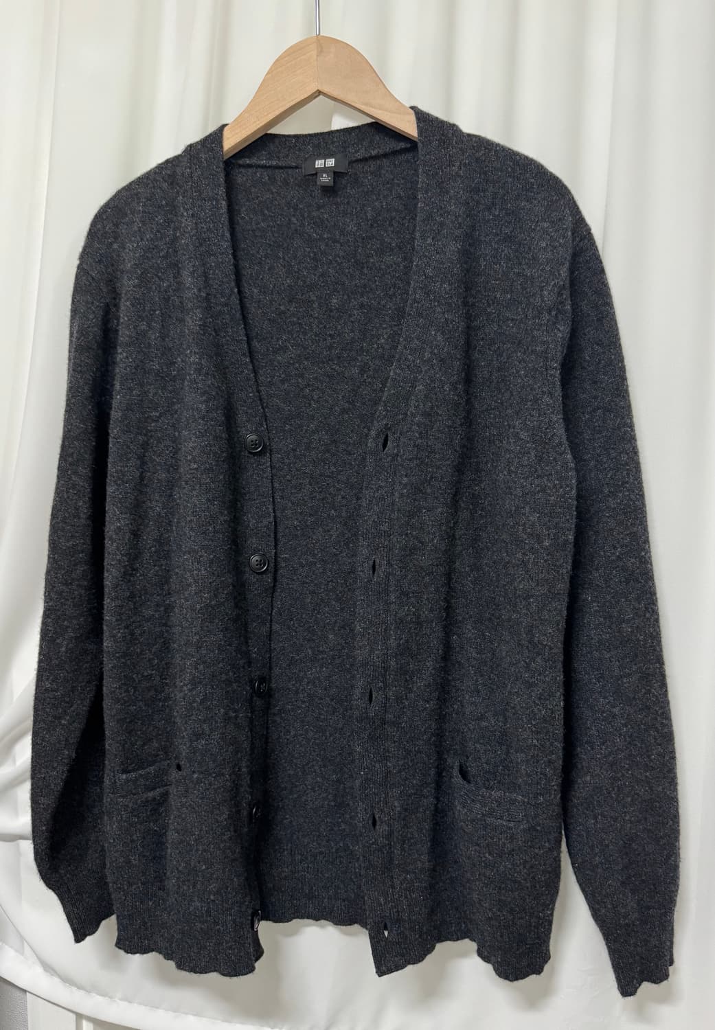 유니클로 울 가디건 XL 상품이미지3