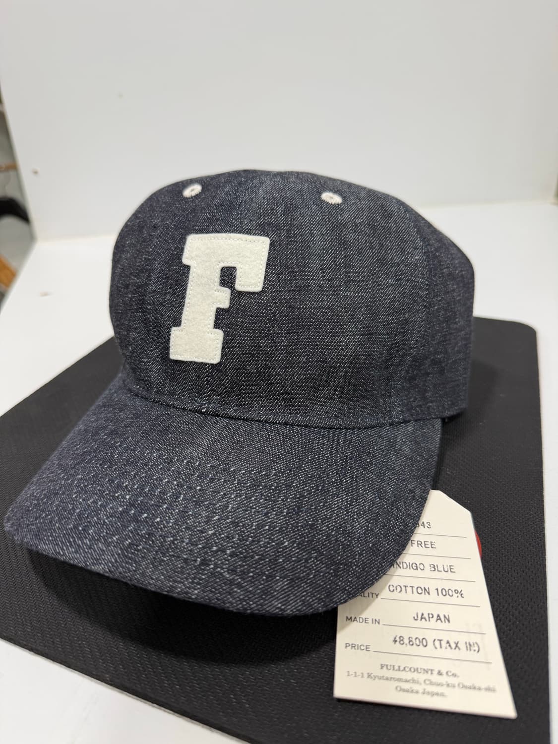 풀카운트 데님 볼캡 인다고 새제품 상품이미지1