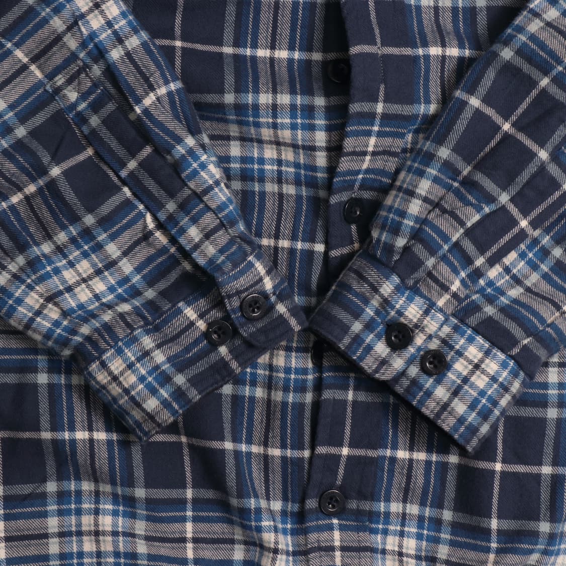 엘엘빈 플란넬 체크 후드 누빔자켓 A1563 상품이미지4