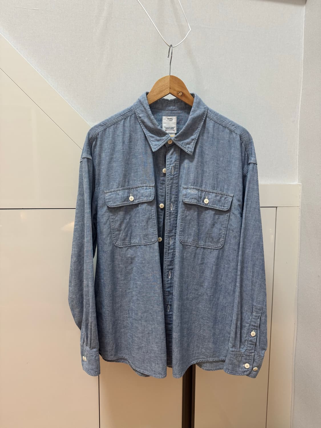 비즈빔 visvim 24aw ict LANGER 샴브레이 셔츠 상품이미지2