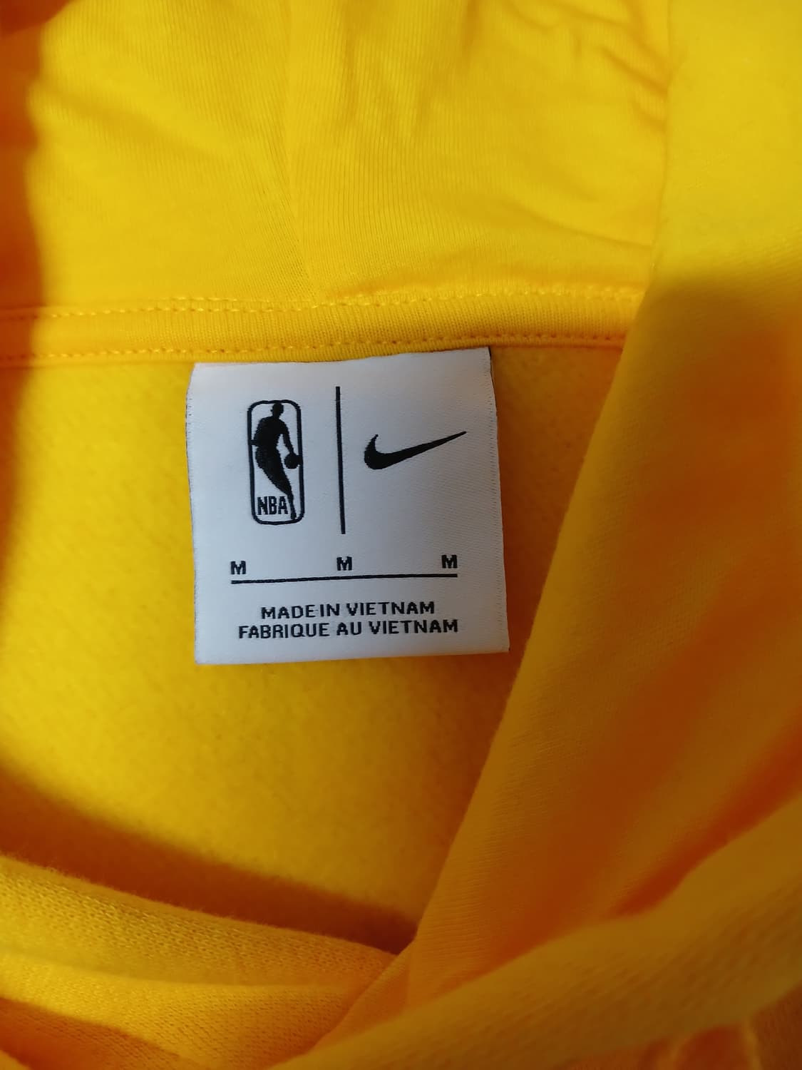 (새상품,M,100)NIKE LA 레이커스 에센셜 플리스 풀오버 후드티 상품이미지6