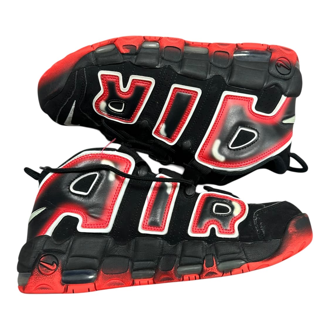 ✨ (바배) 나이키 에어 업템포 검빨 275mm 상품이미지4