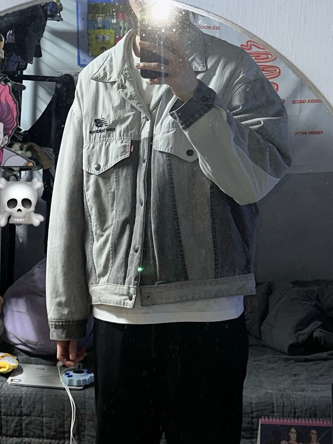 리바이스 X 뉴발란스 리버시블 데님 자켓 XL 상품이미지5