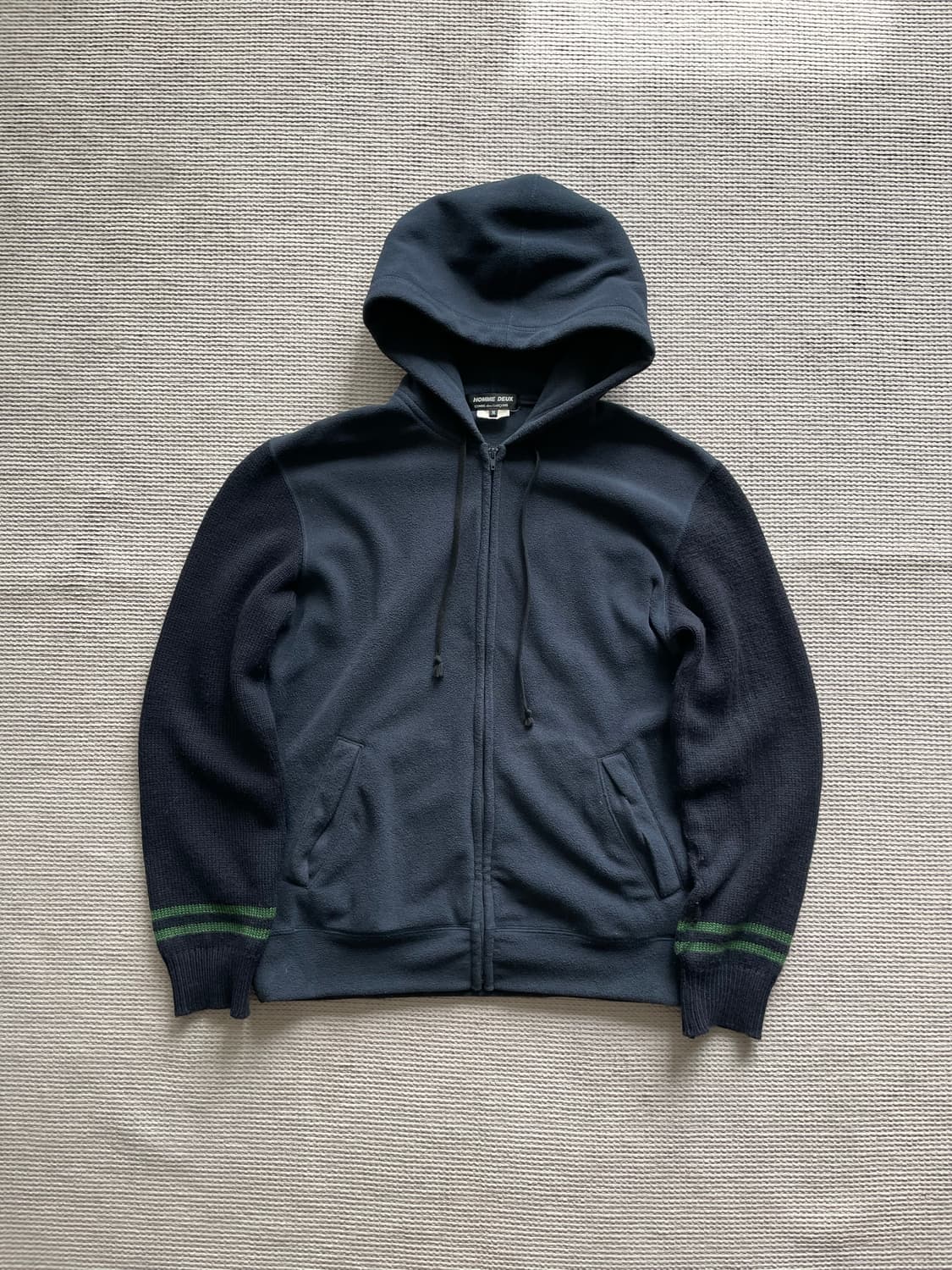 꼼데가르송 옴므 듀스 후드집업 상품이미지1