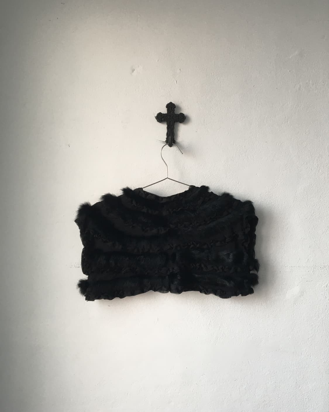 Fur trimming bolero 상품이미지2