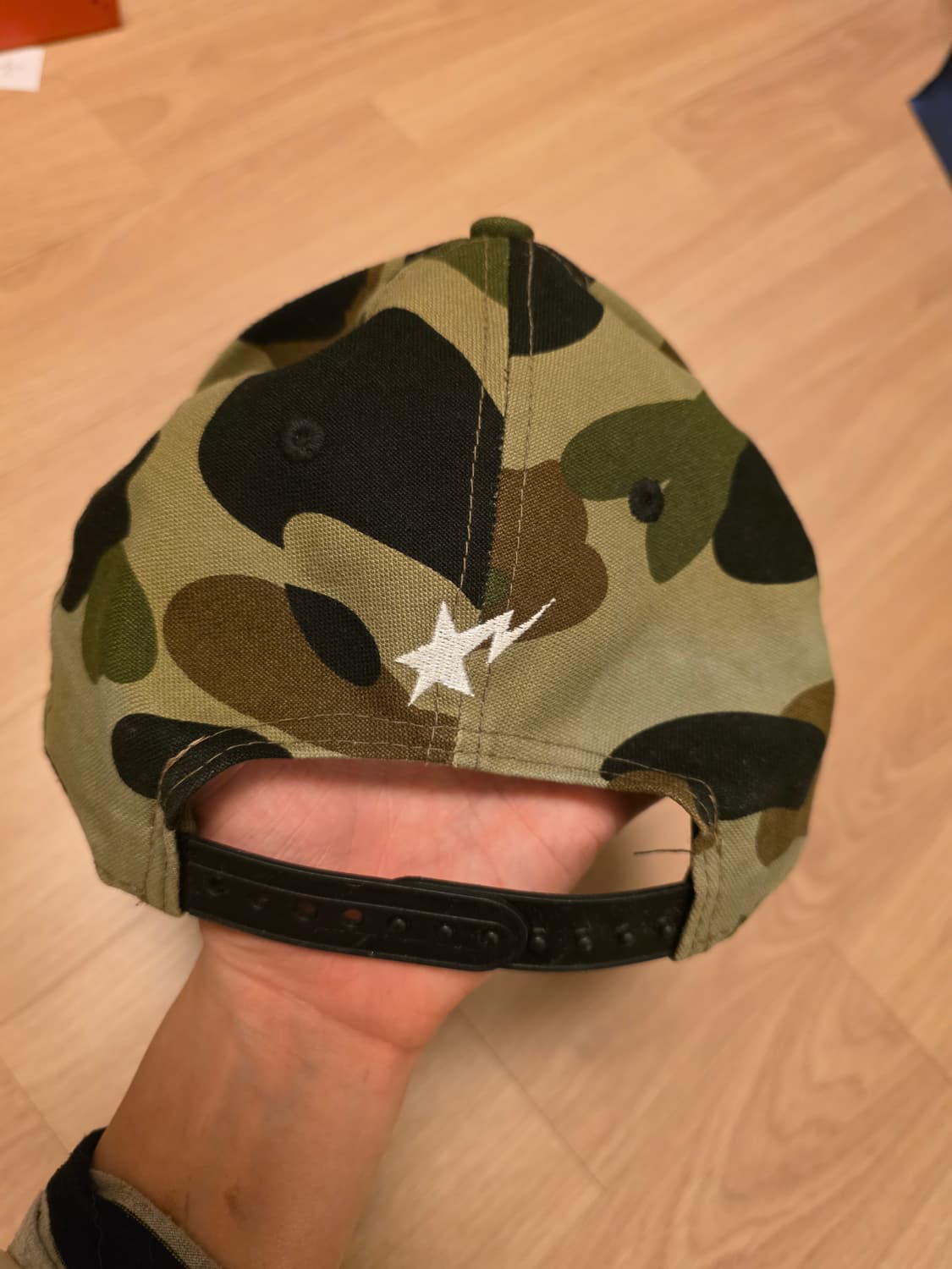 베이프×뉴에라 카모플라주 스냅백 상품이미지3