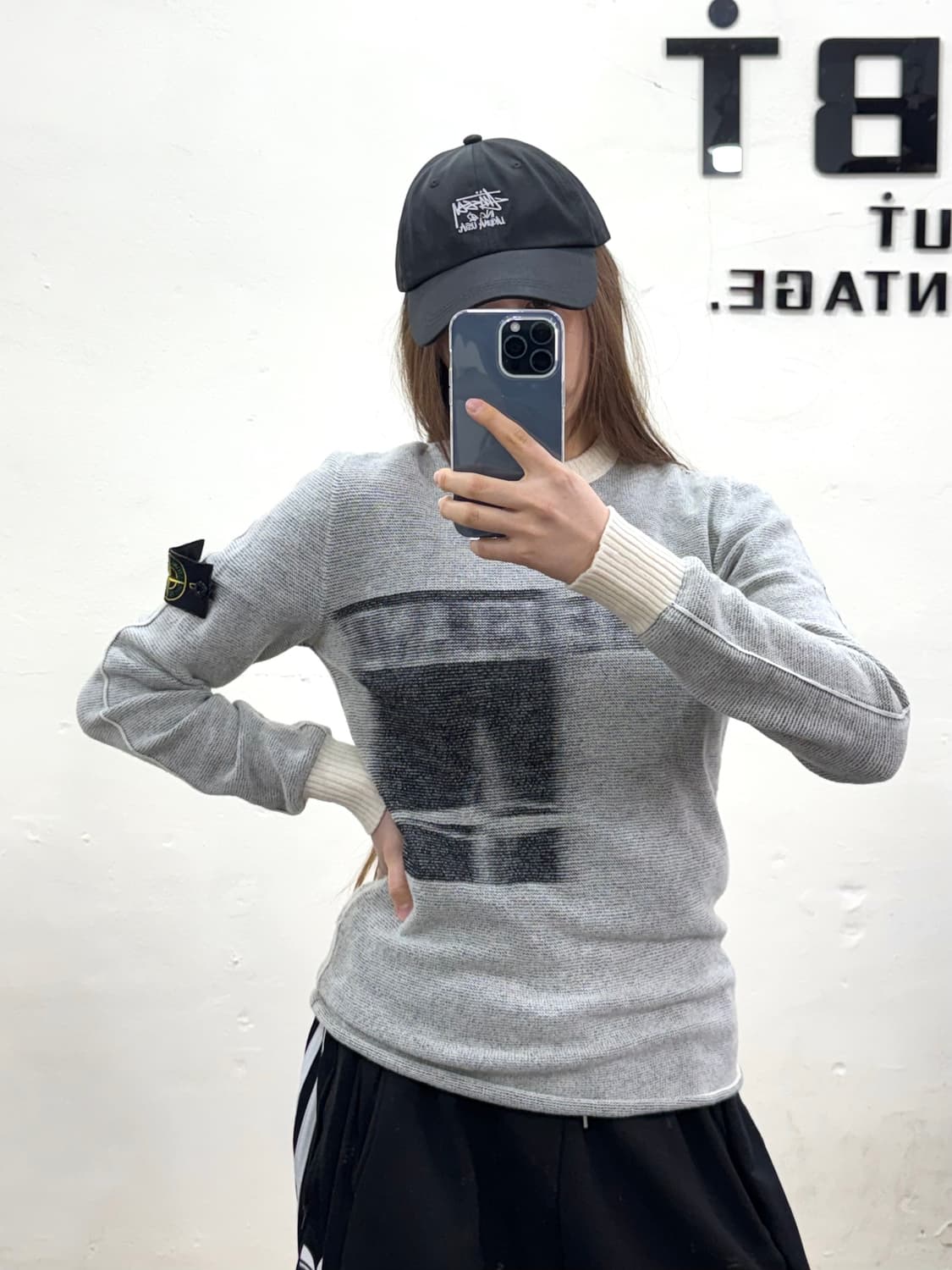 정품 스톤아일랜드 니트S 상품이미지1