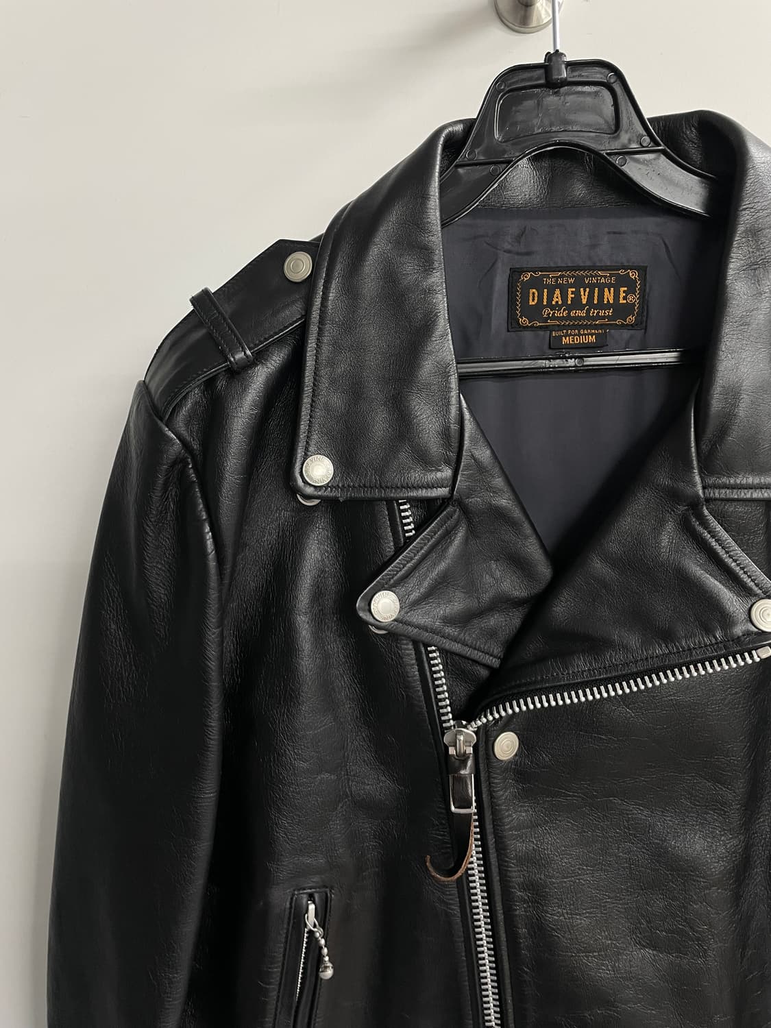 디아프바인 소가죽 자켓 상품이미지3