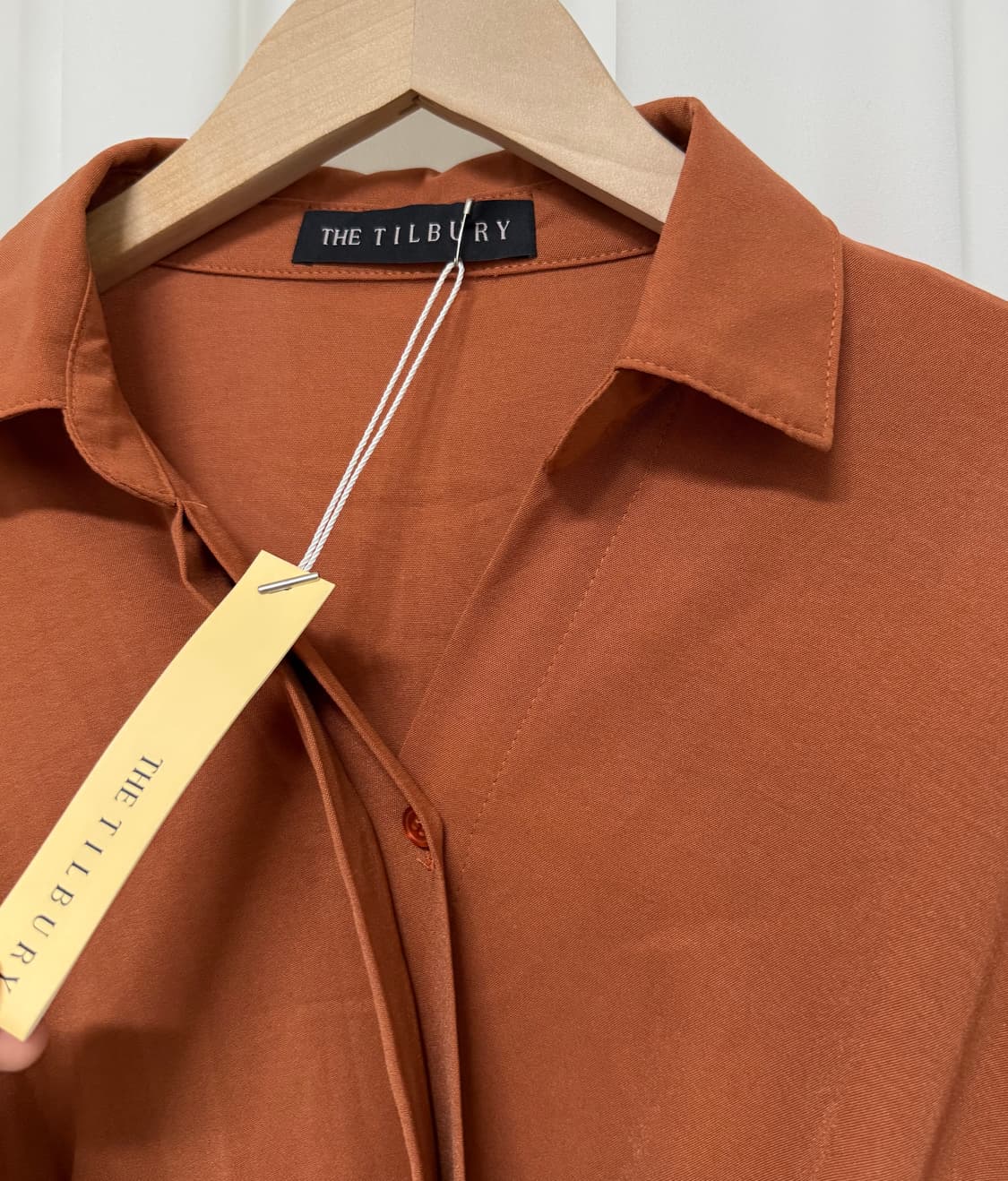 [새상품] 더틸버리 랩스타일 원피스 상품이미지6