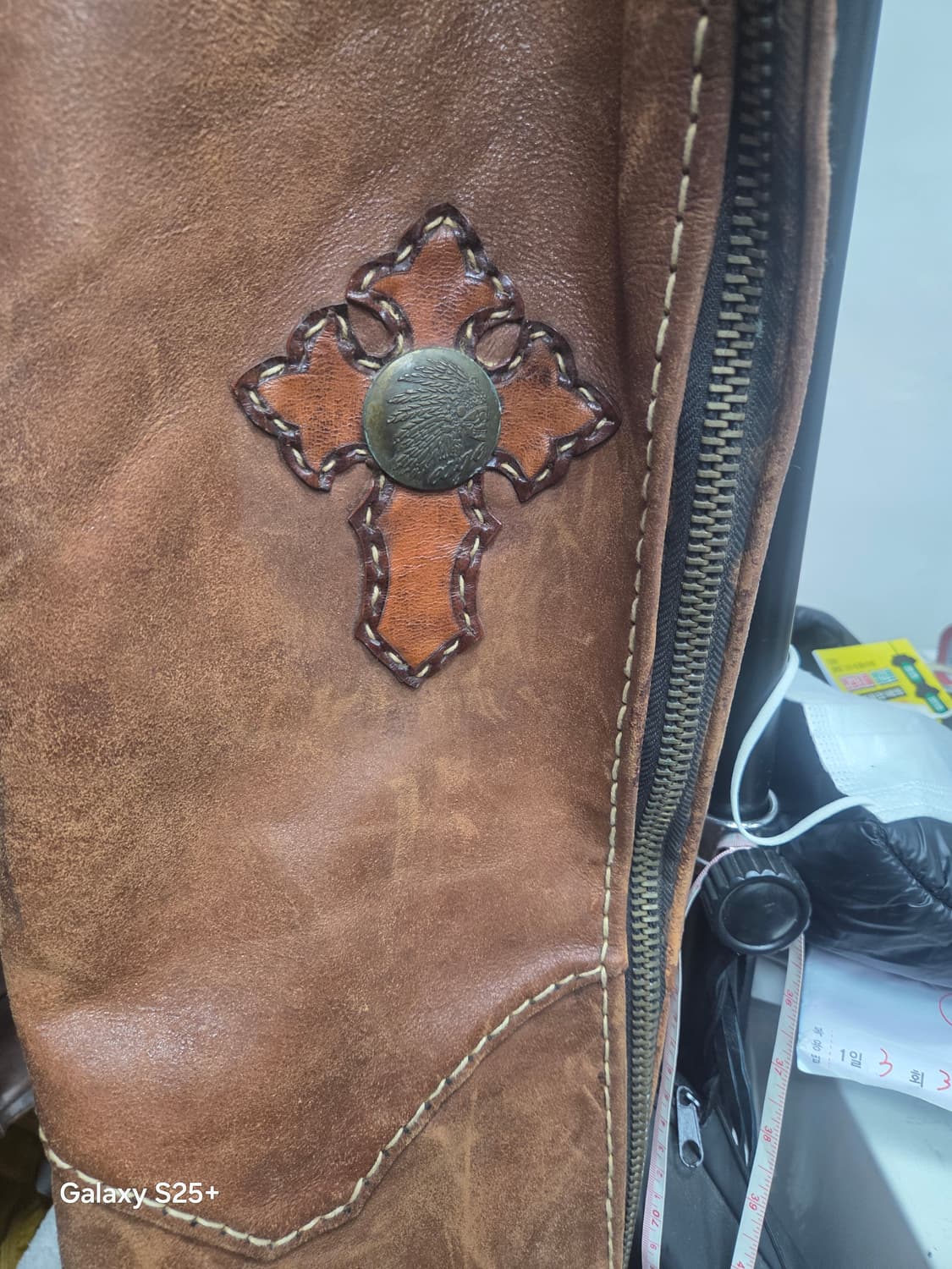 가죽  챕스   웨스턴   스타일 상품이미지2