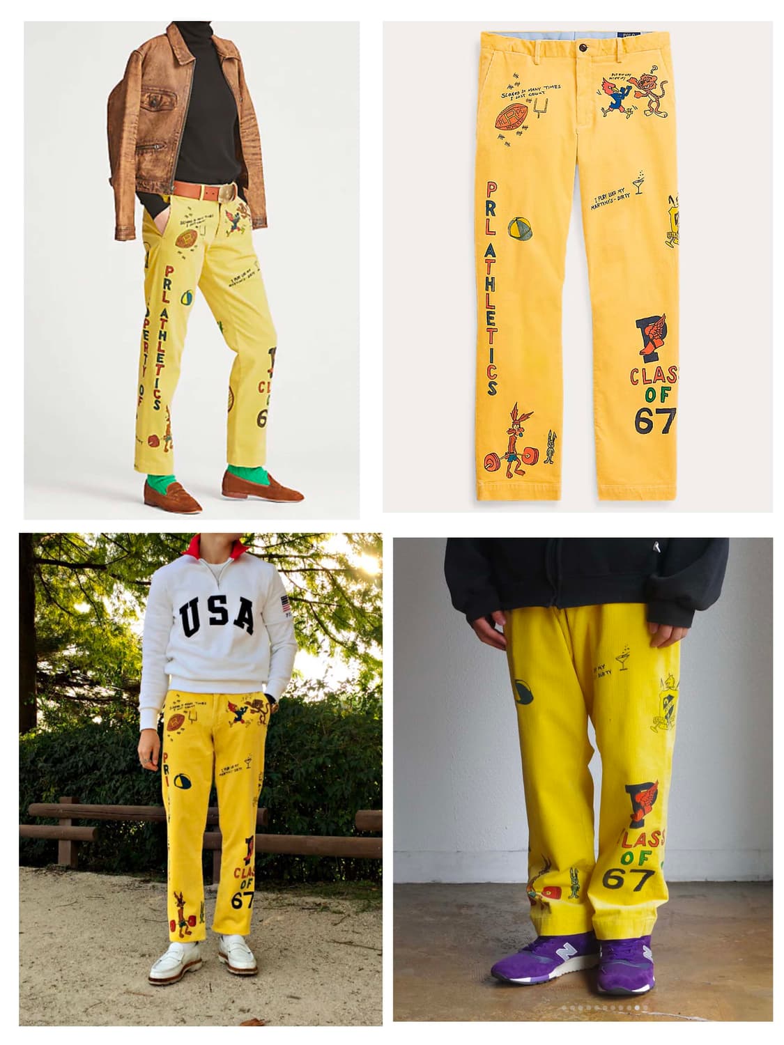 폴로 랄프로렌 1974 그래피티 시니어 코듀로이 팬츠 상품이미지4