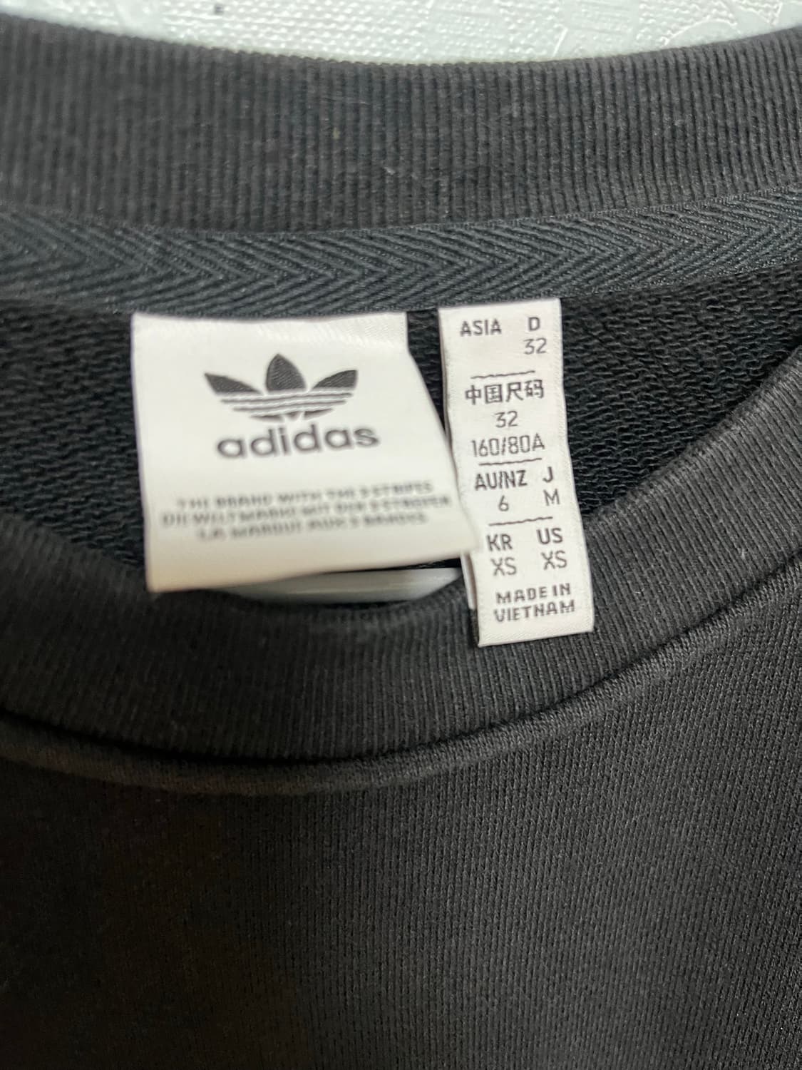 아디다스 삼선 여성 맨투맨 상품이미지4