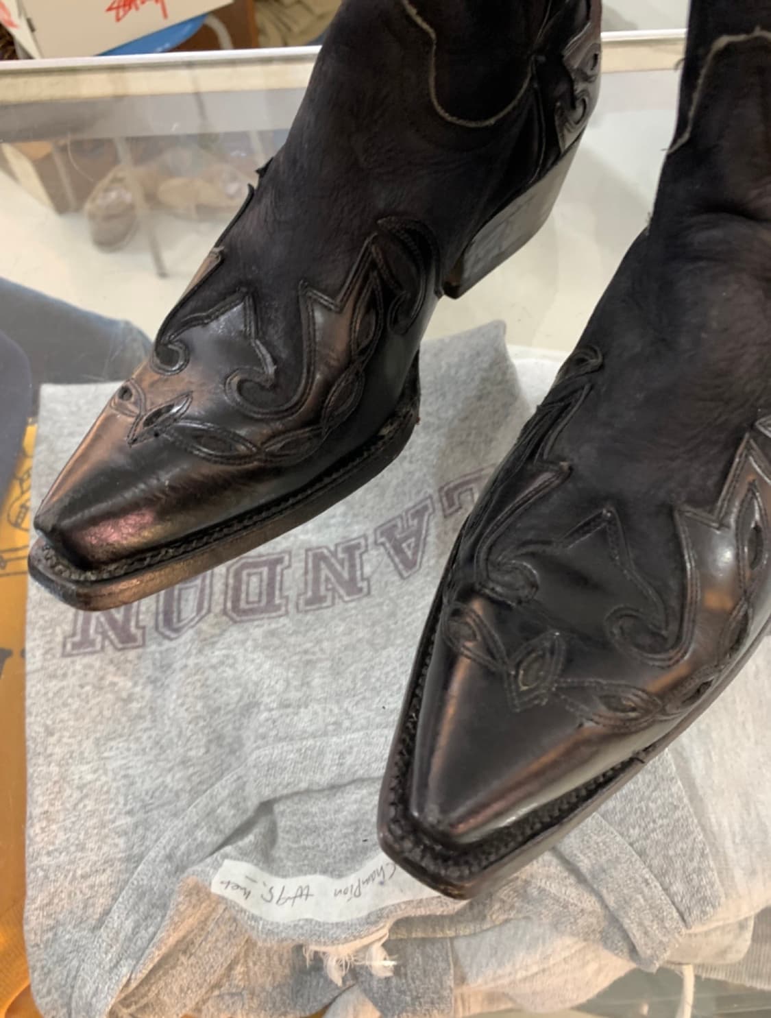 Vintage NOGALES Western Boots 상품이미지5