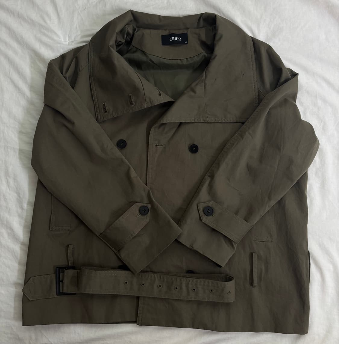 샵사이다 트렌치코트 상품이미지3