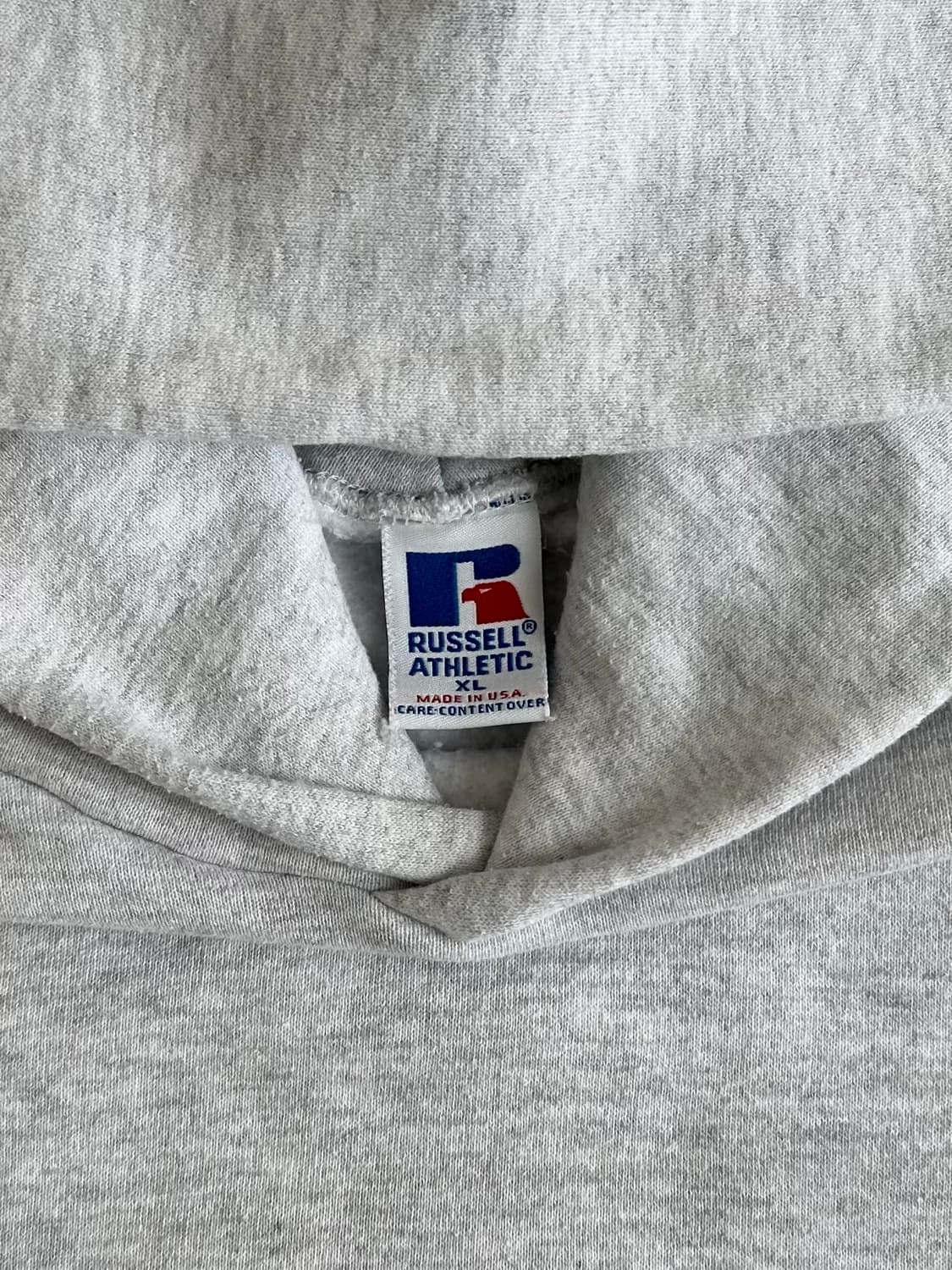 90s 빈티지 러셀 후드 그레이 XL USA 상품이미지7