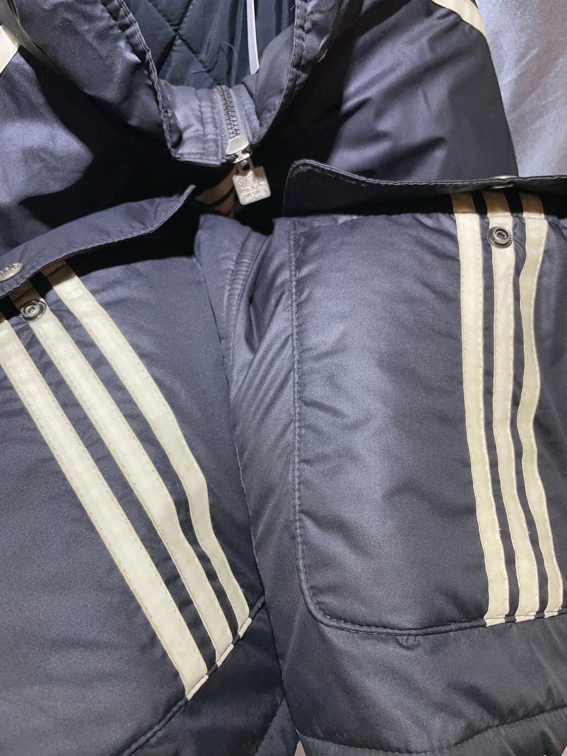 L 아디다스 올드스쿨 파이어버드 빅로고 삼선 자켓 상품이미지8