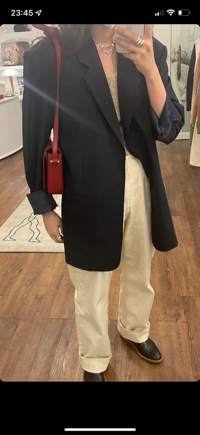 에토스 베이직 자켓 네이비 상품이미지5