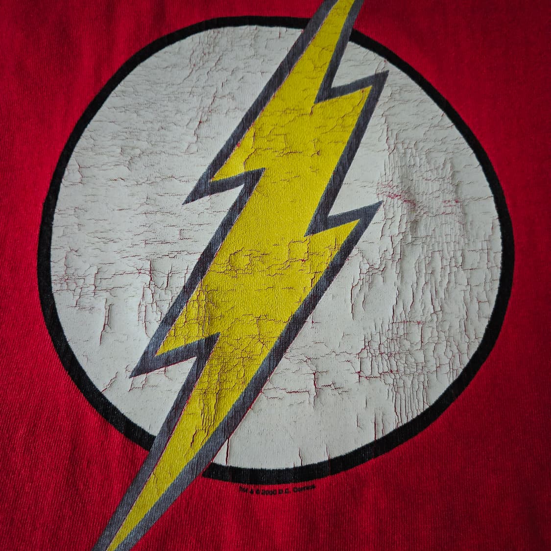 🌊2000 DC comics Flash-Man Tee 싱글스티치 상품이미지3