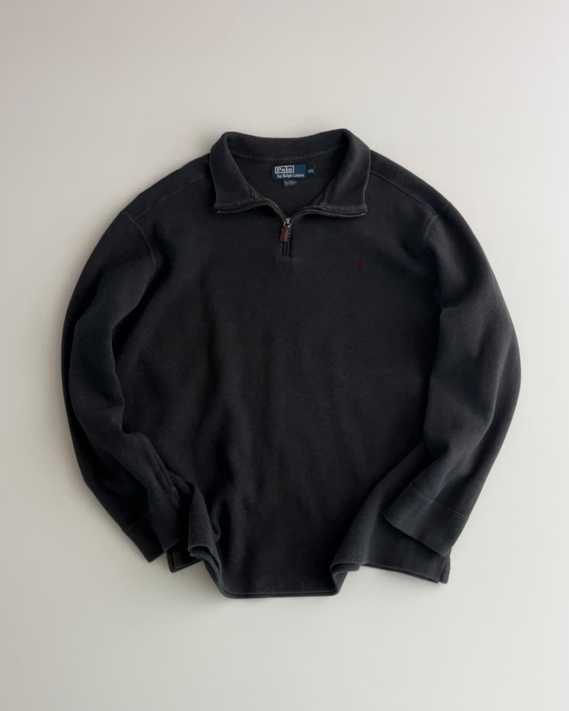 폴로 랄프로렌 차콜 반집업 XXL 상품이미지1