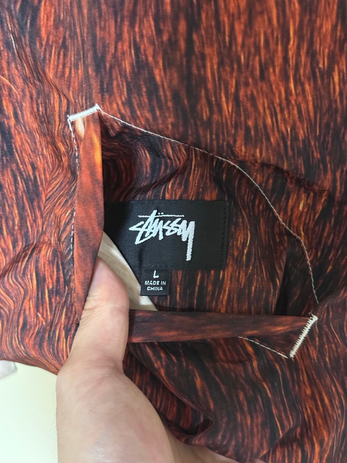 [L] 스투시 리버시블 베스트 패딩조끼 상품이미지5