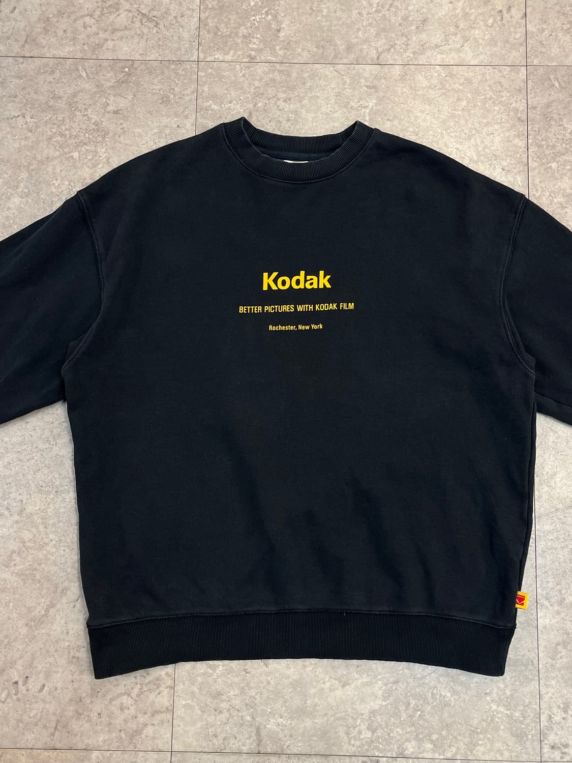 코닥 맨투맨 블랙 L #csz2588 상품이미지5