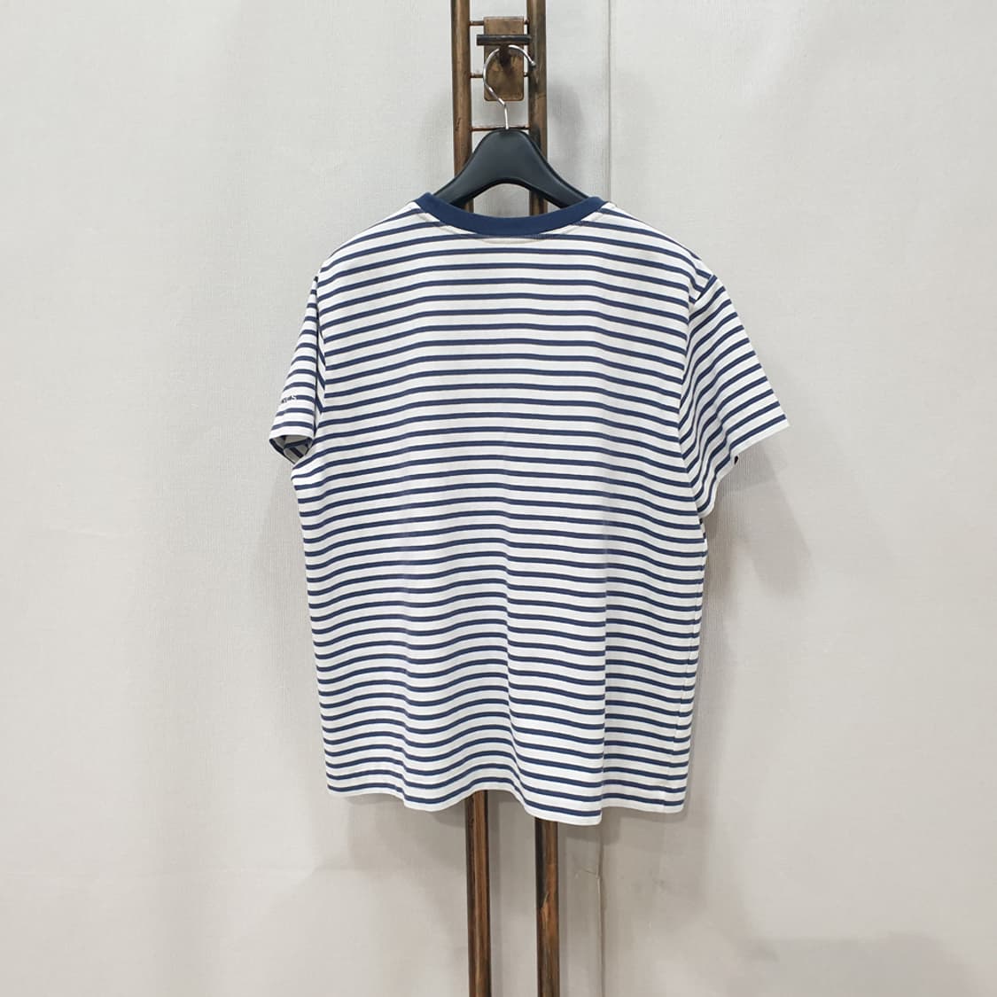 PVC S프븏스 여성 스트라이프 반팔티 L 상품이미지3