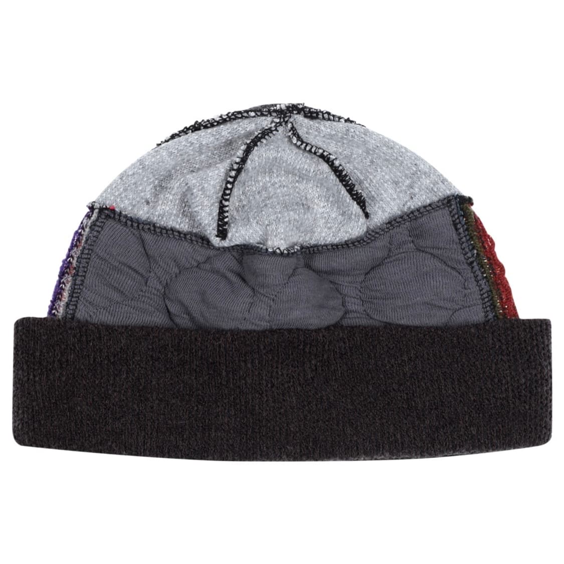 코이세이오 패치워크 비니 브라운 상품이미지2