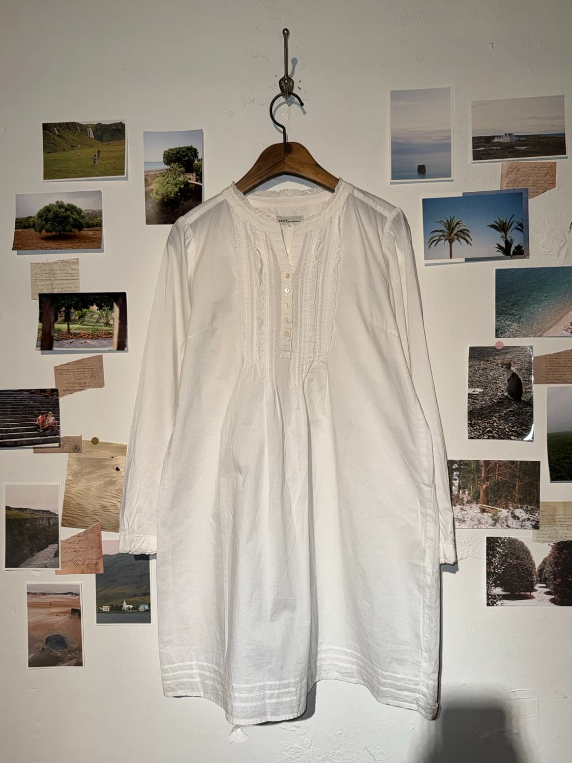 earth music 셔츠 원피스 상품이미지1