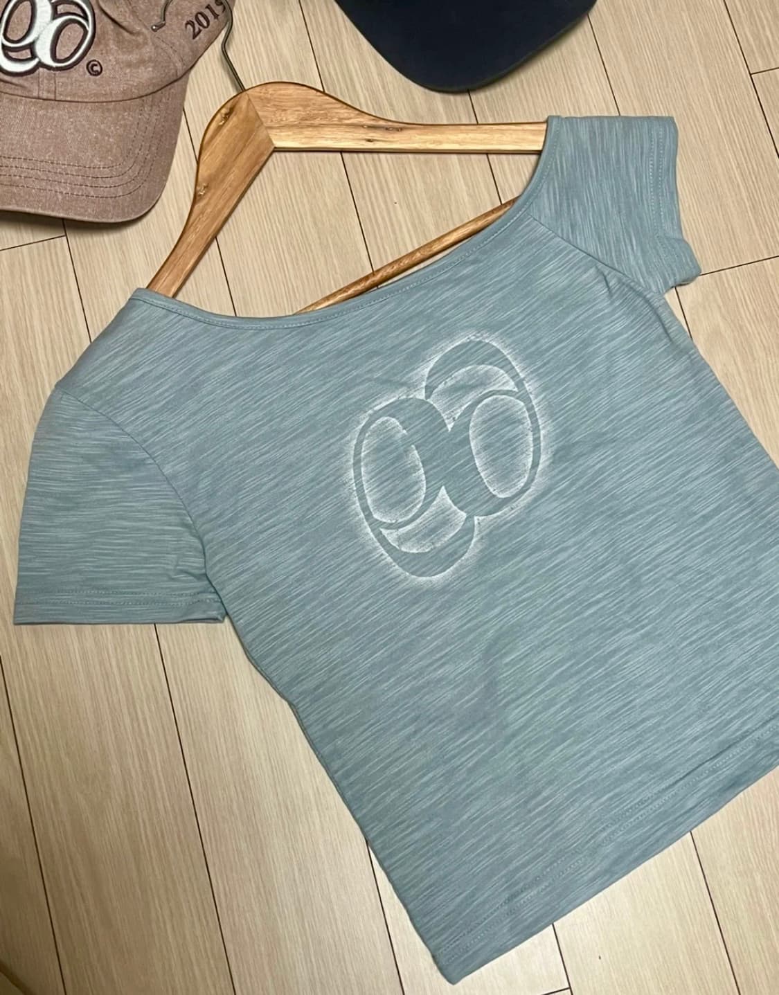 애즈온 키키 슬림티 하늘색 ason 상품이미지3