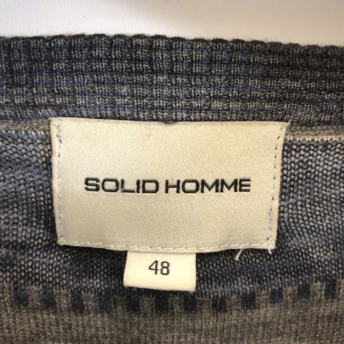 솔리드옴므 혼방 스트라이프니트 48 상품이미지4