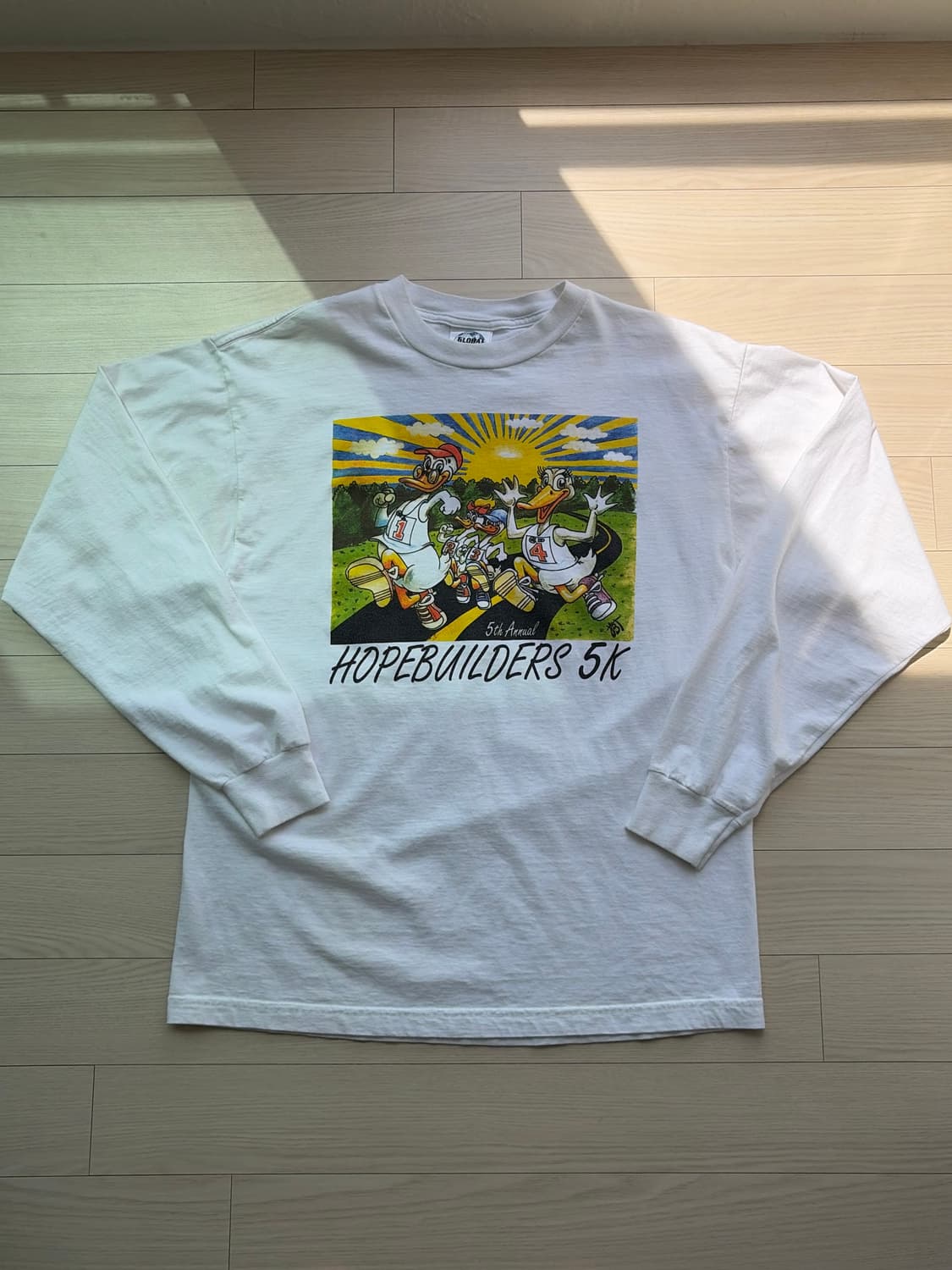 90s 아메리칸 빈티지 5k 마라톤 프로모 롱슬리브 L (103) 상품이미지2