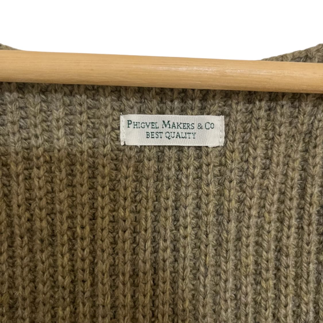 [3] phigvel 피그벨 울 니트 베스트 상품이미지4