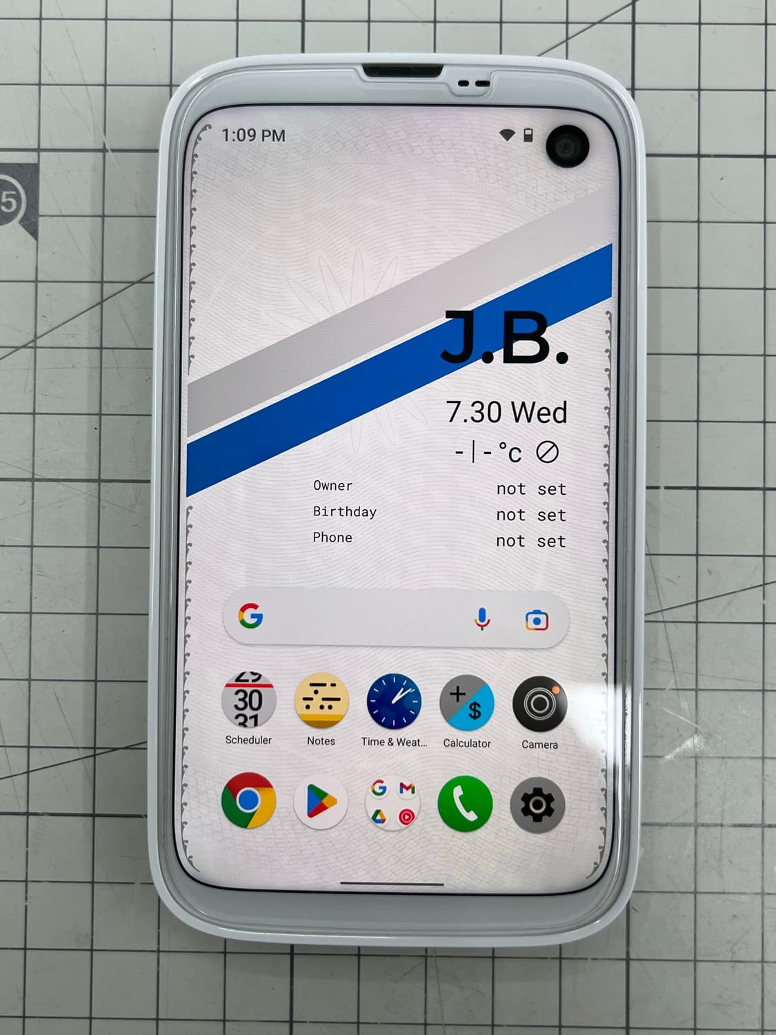 발뮤다폰 128기가 화이트 상품이미지2