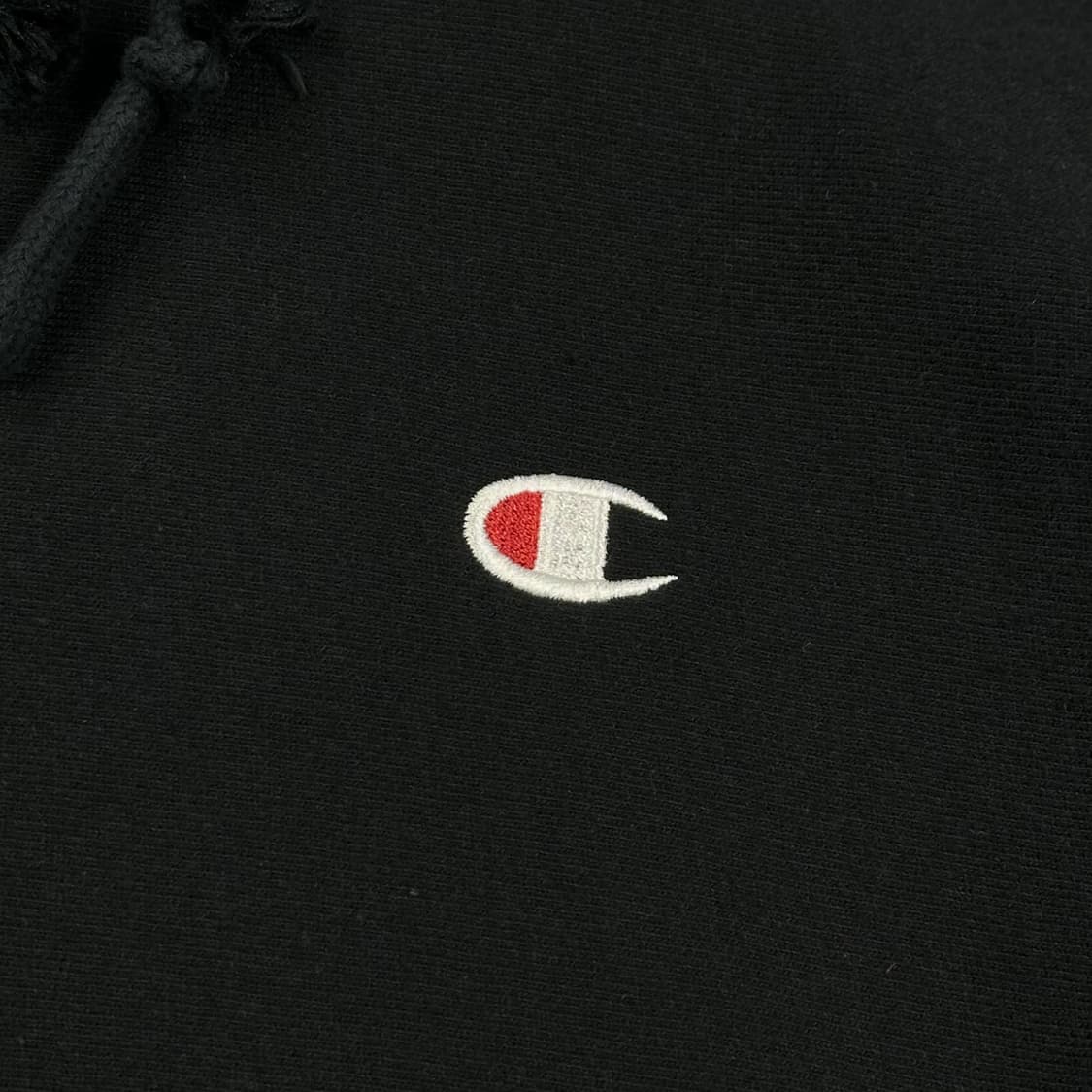 챔피온 리버스위브 베이직 헤비코튼 후드티 블랙 XL 상품이미지3