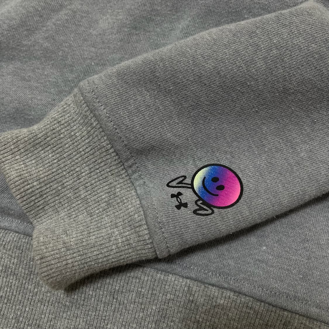 언더아머 그래픽 로고 래글런 맨투맨 티셔츠 [그레이] XXL/110 상품이미지6