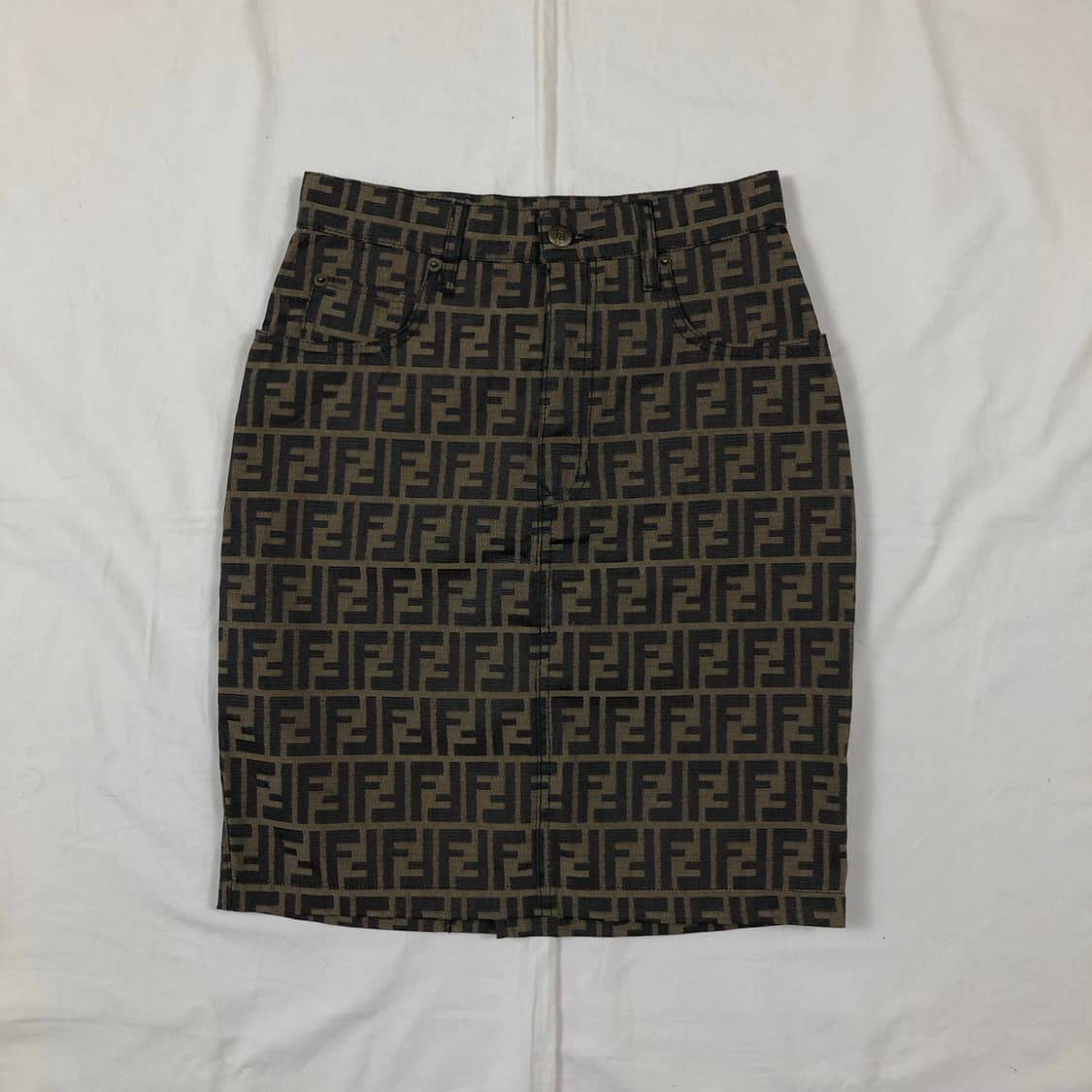 펜디 fendi 주카 모노그램 스커트 치마 상품이미지1