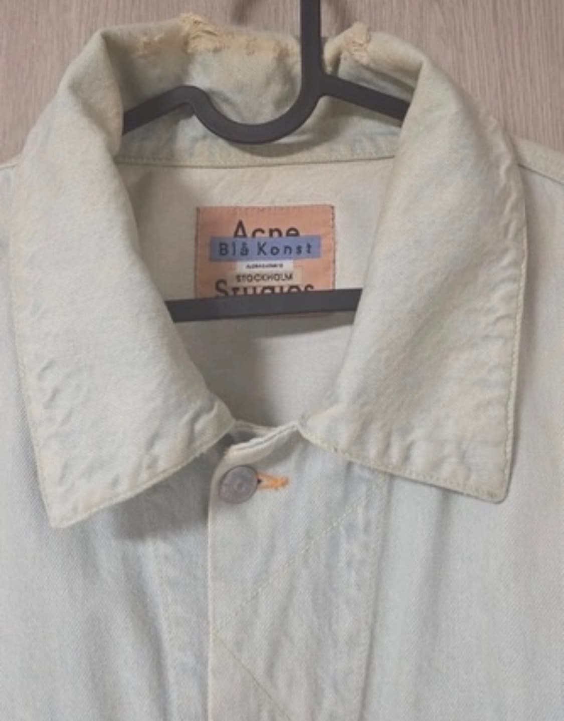 아크네스튜디오 데미지드 데님 자켓 XXL 정품 상품이미지6