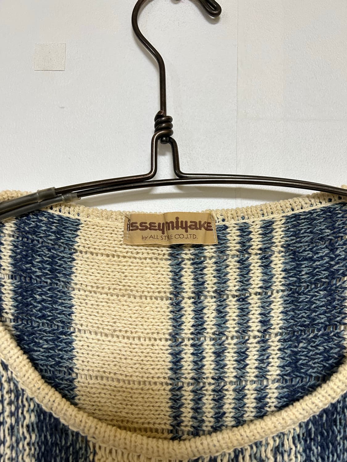 이세이미야케 니트 튜닉 반팔 상품이미지3