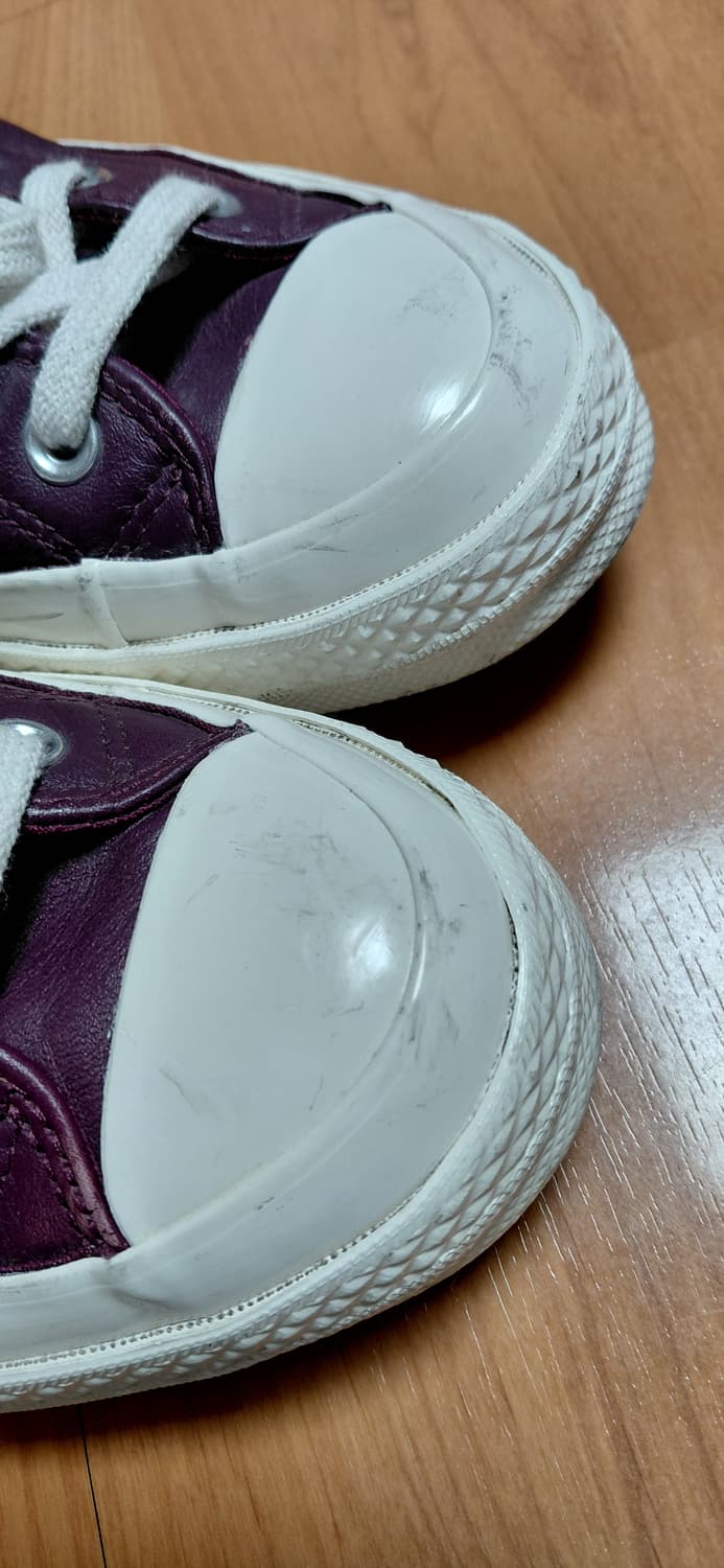 컨버스 척 테일러 올스타 스니커즈 70 하이 버건디 250mm 상품이미지9