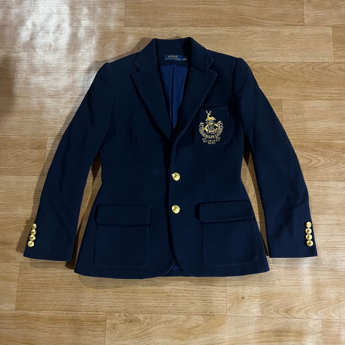 [여44] 폴로 랄프로렌 크레스트 금장자켓 상품이미지2