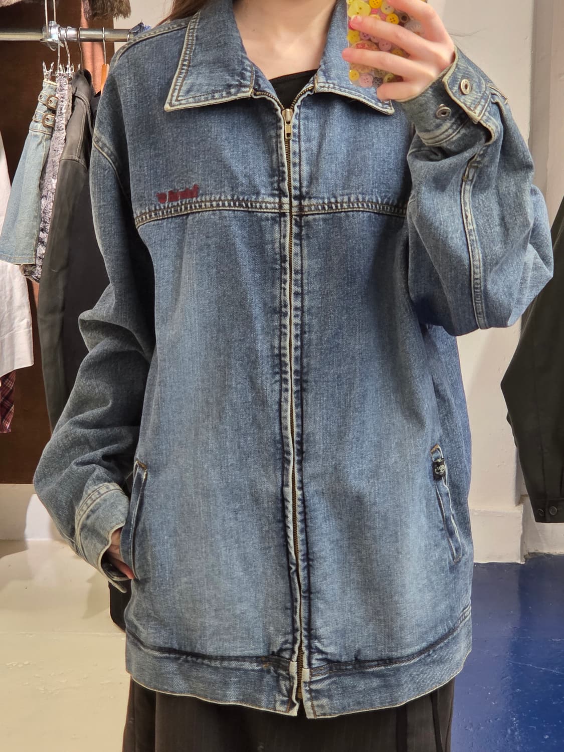 2000s Timberland 팀버랜드 데님 자켓 상품이미지1