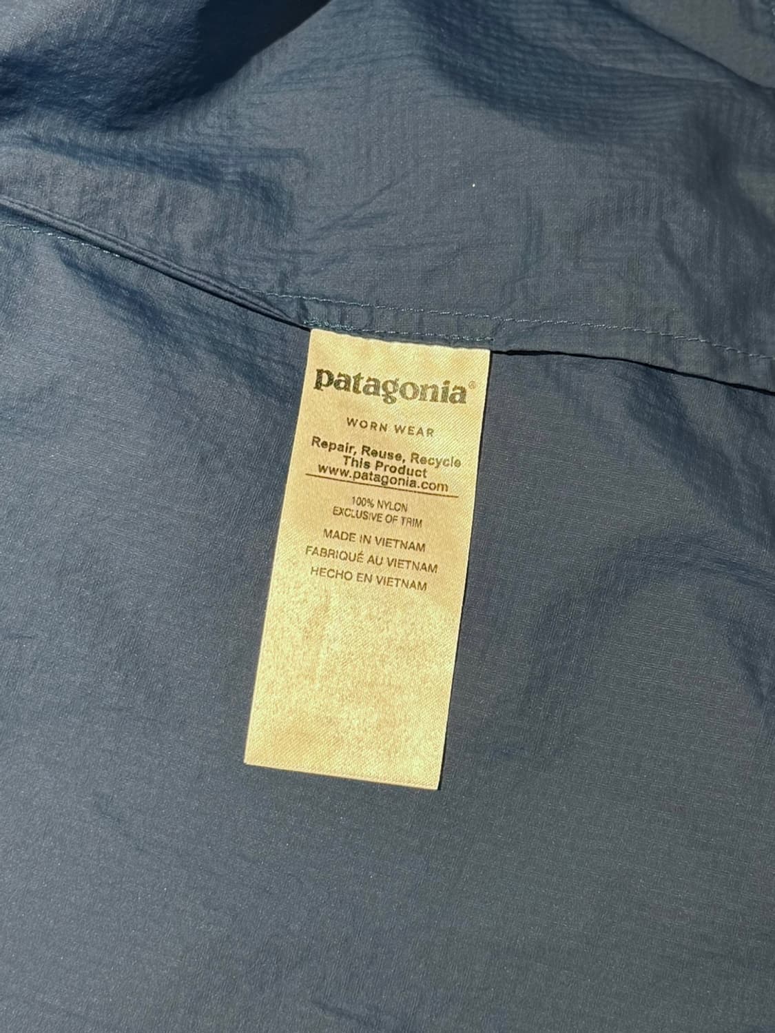 파타고니아 블루 후디니 자켓 상품이미지8