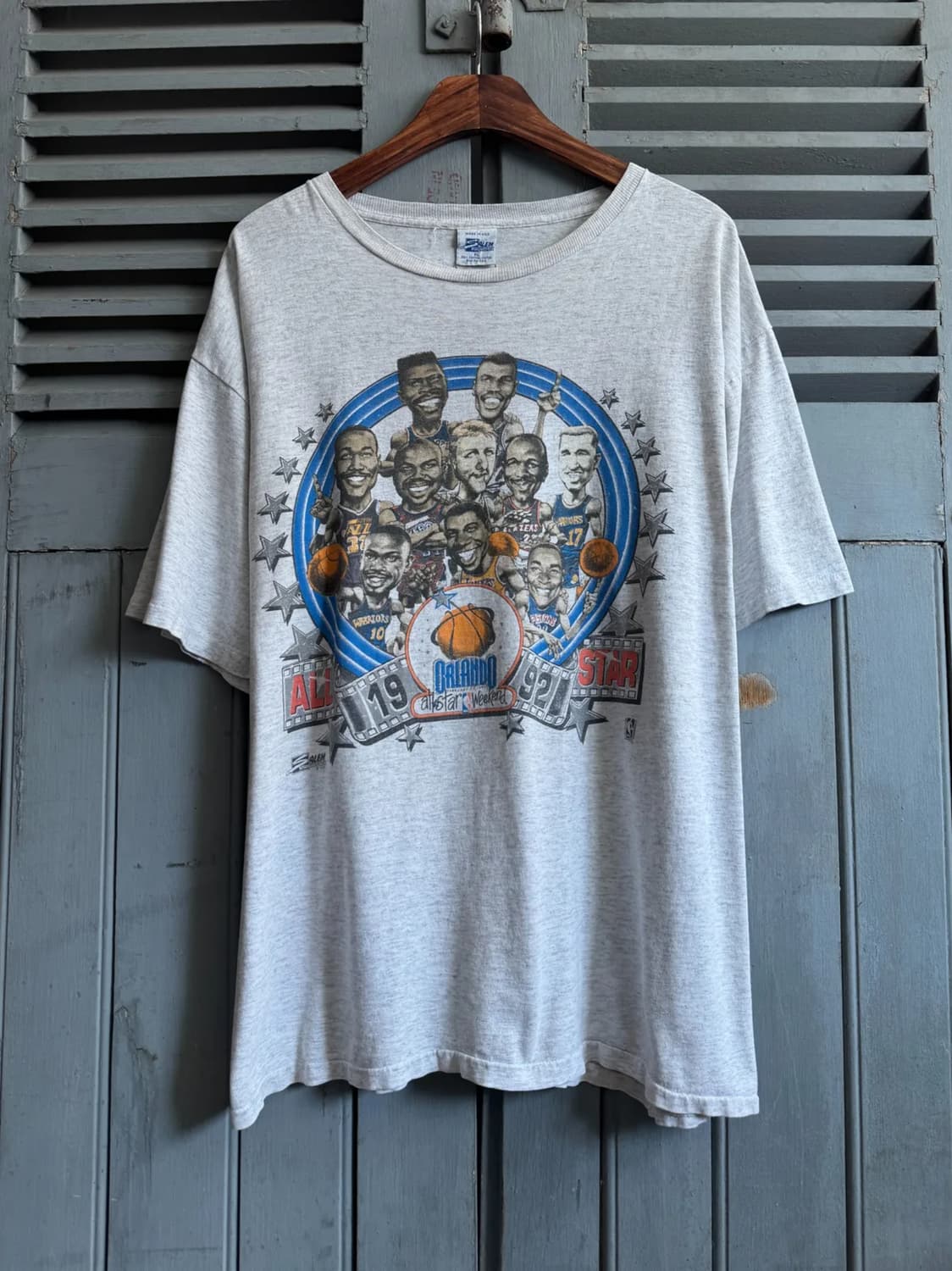 [XL]90's USA 빈티지 Orlando 올스타 위캔드 프린팅 티셔츠 상품이미지1