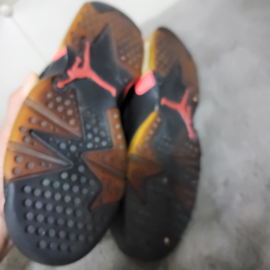 나이키 에어조던 6 블랙 인프라레드 235 무배 상품이미지5