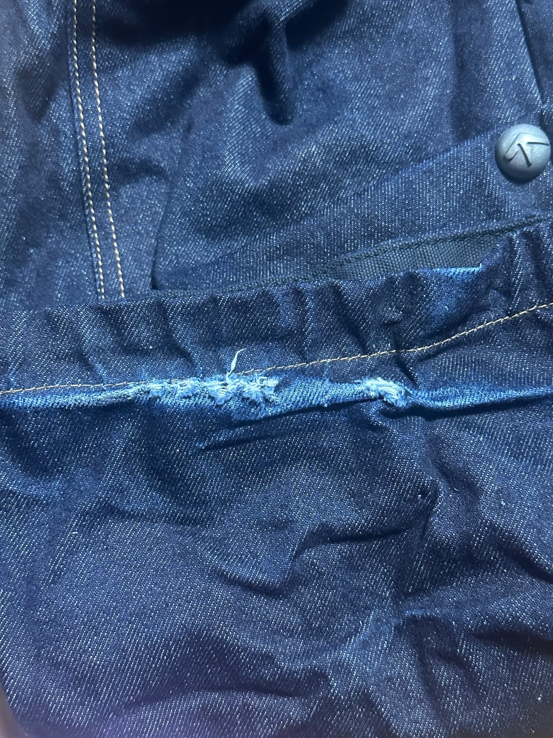 비엑세스 rye chasin 데님 셔링 스터드 팬츠 상품이미지2