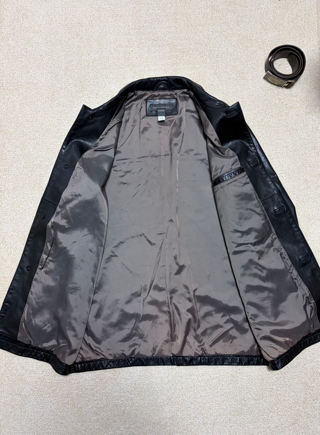 100) 바나나리퍼블릭 레더 카코트 올드갭 카코트 상품이미지6